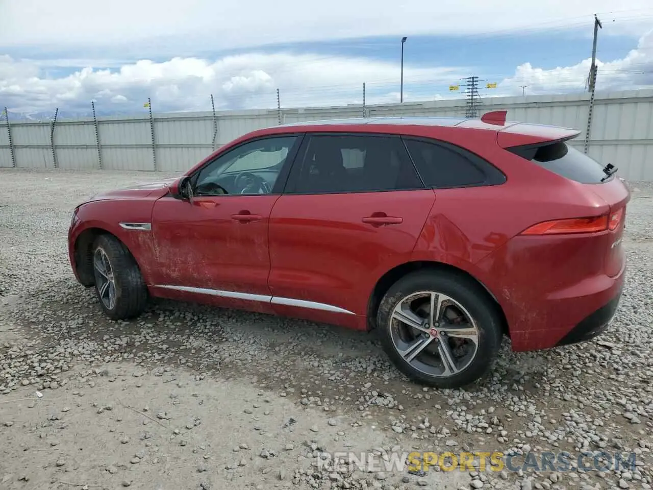 2 fotografías del automóvil dañado SADCM2FV9KA392963 JAGUAR F-PACE 2019
