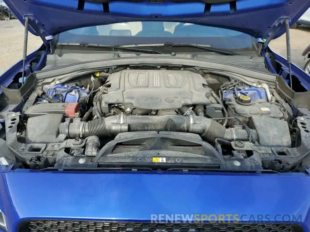 12 fotografías del automóvil dañado SADCM2FVXKA610005 JAGUAR F-PACE 2019