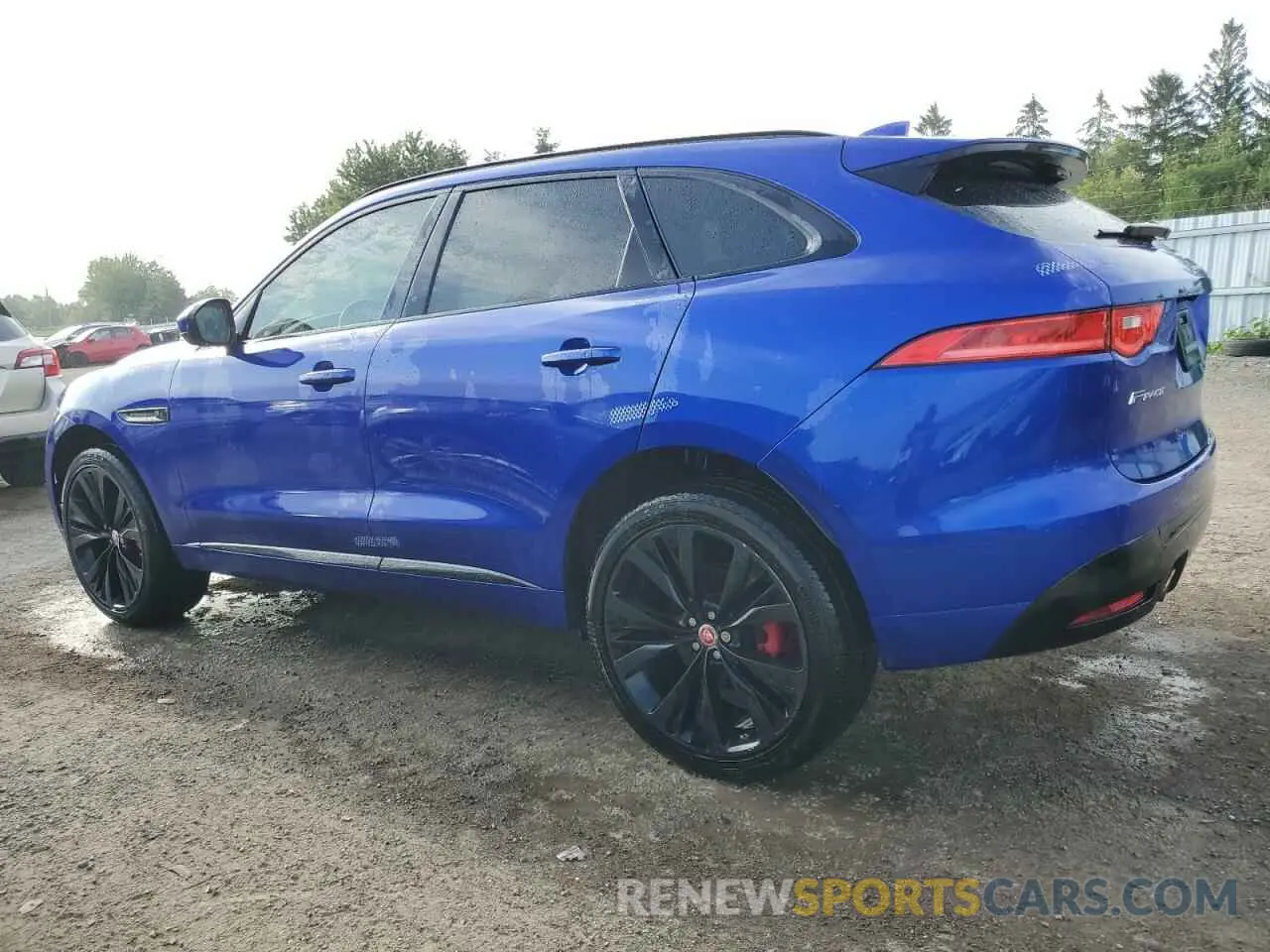 2 fotografías del automóvil dañado SADCM2FVXKA610005 JAGUAR F-PACE 2019