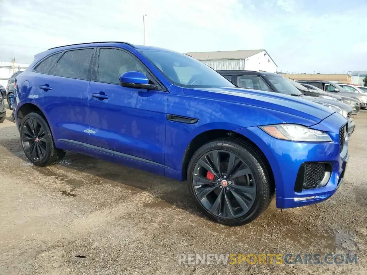 4 fotografías del automóvil dañado SADCM2FVXKA610005 JAGUAR F-PACE 2019