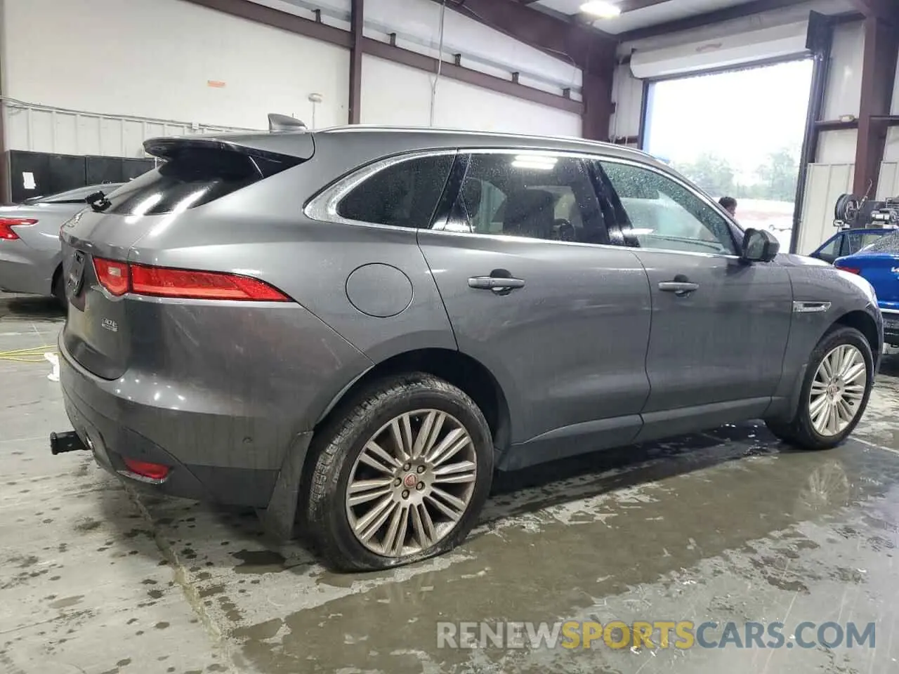 3 fotografías del automóvil dañado SADCN2GX9KA357787 JAGUAR F-PACE 2019