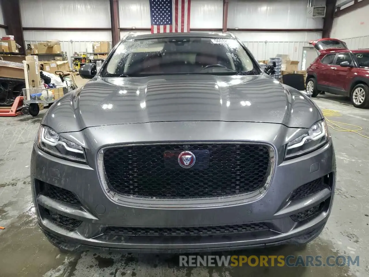 5 fotografías del automóvil dañado SADCN2GX9KA357787 JAGUAR F-PACE 2019