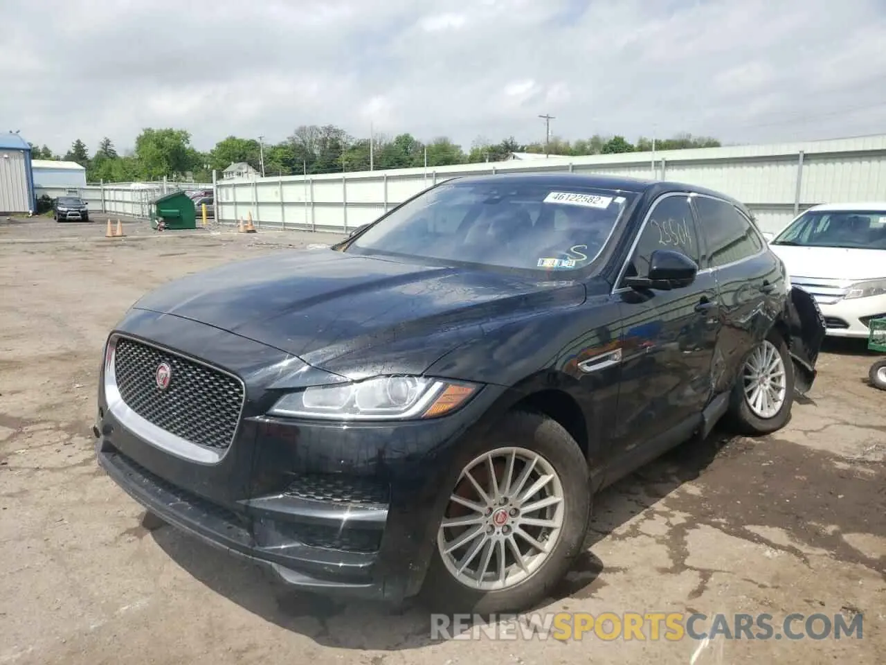 2 fotografías del automóvil dañado SADCS2FX0KA367425 JAGUAR F-PACE 2019