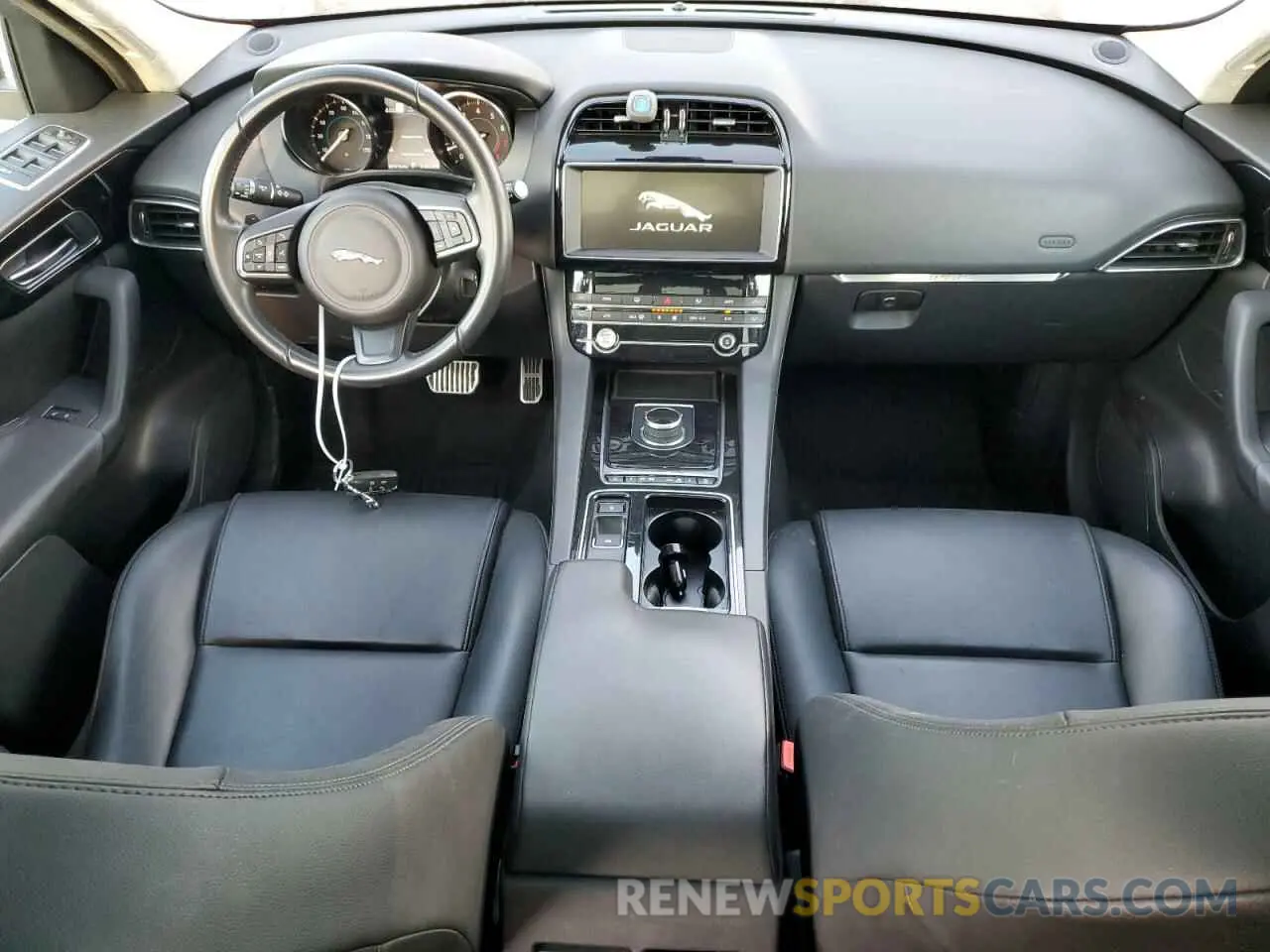 8 fotografías del automóvil dañado SADCS2FX0KA616001 JAGUAR F-PACE 2019