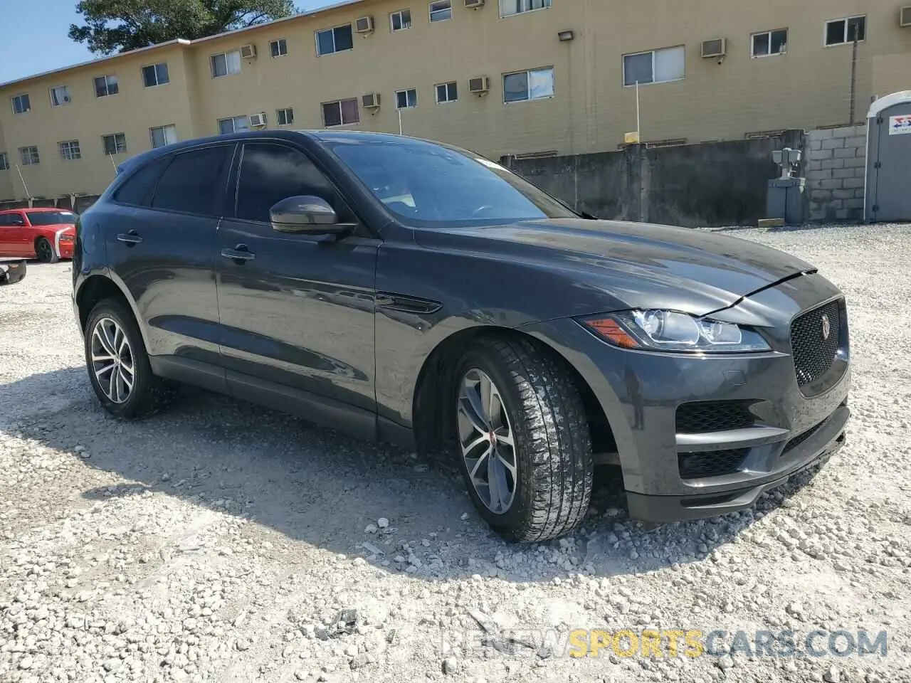 4 fotografías del automóvil dañado SADCJ2FX0LA646149 JAGUAR F-PACE 2020