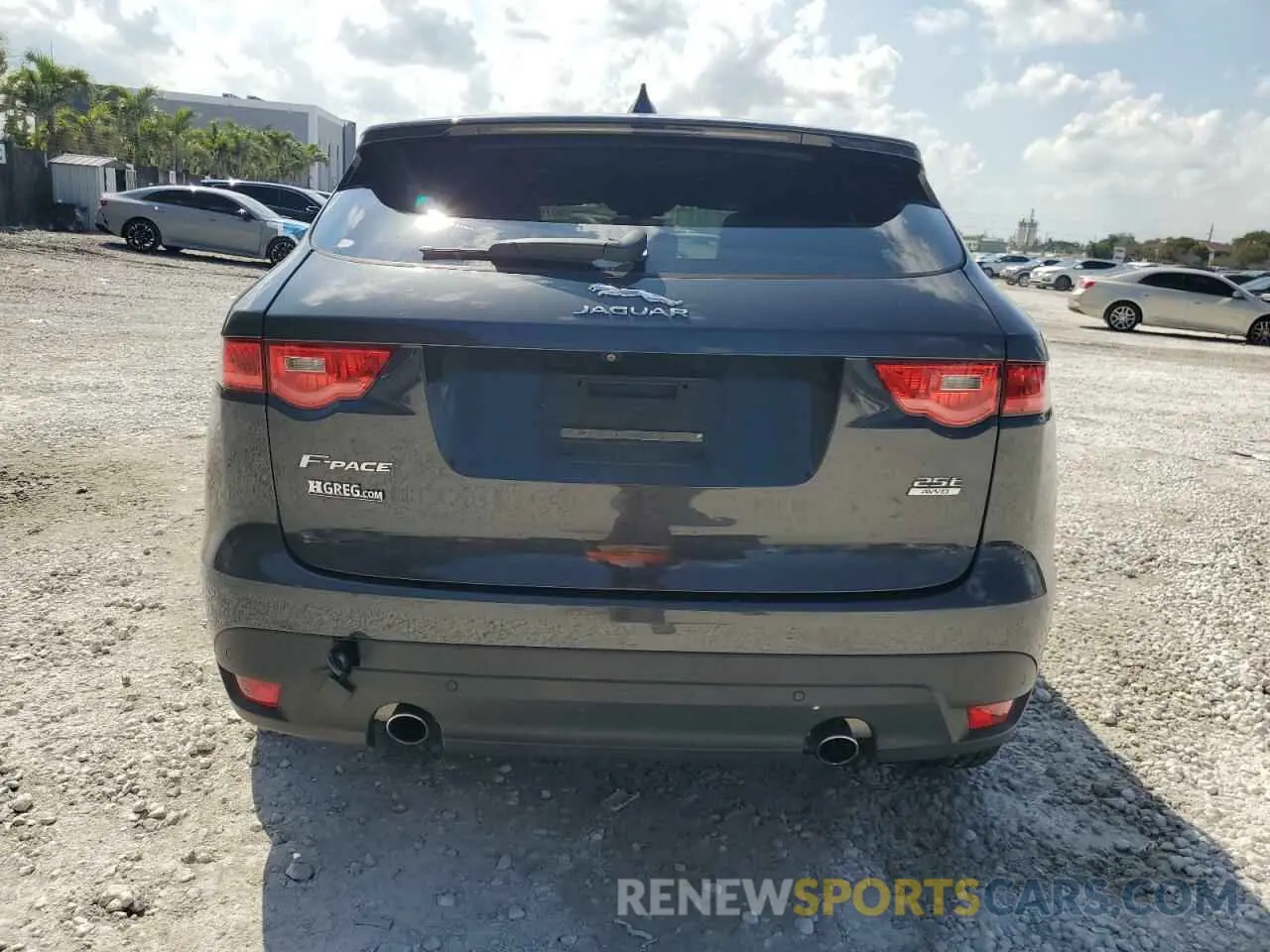 6 fotografías del automóvil dañado SADCJ2FX0LA646149 JAGUAR F-PACE 2020
