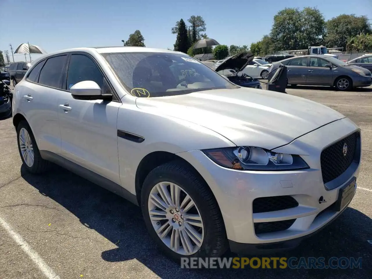 1 fotografías del automóvil dañado SADCJ2FX0LA653876 JAGUAR F-PACE 2020
