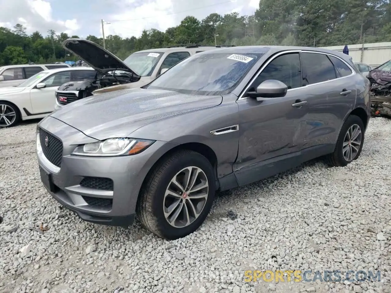 1 fotografías del automóvil dañado SADCJ2FX2LA622614 JAGUAR F-PACE 2020
