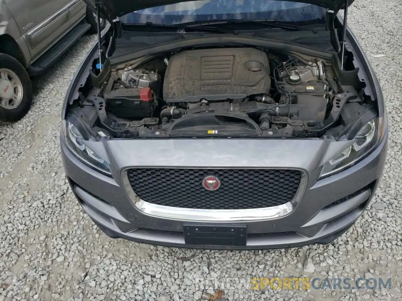 12 fotografías del automóvil dañado SADCJ2FX2LA622614 JAGUAR F-PACE 2020