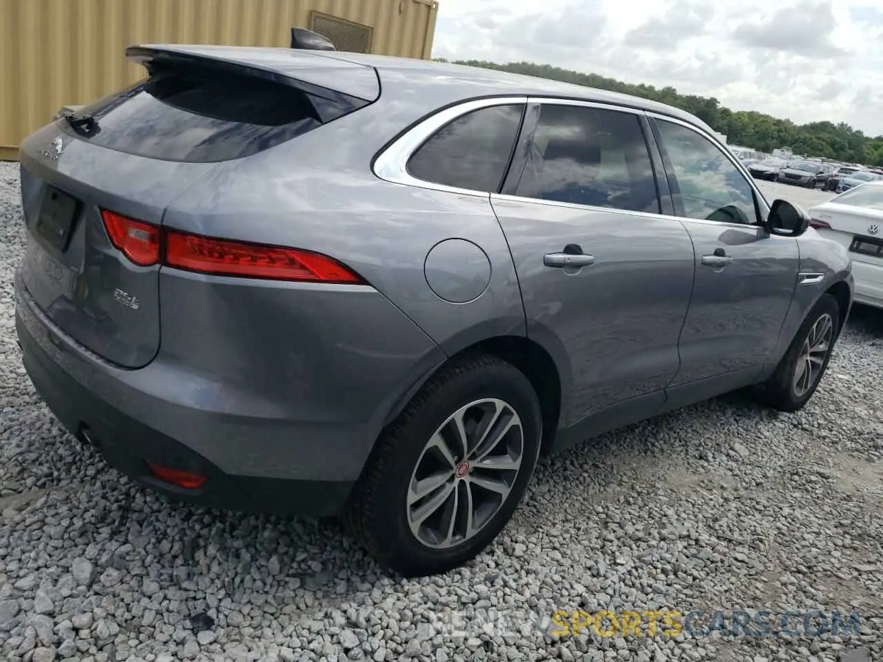 3 fotografías del automóvil dañado SADCJ2FX2LA622614 JAGUAR F-PACE 2020