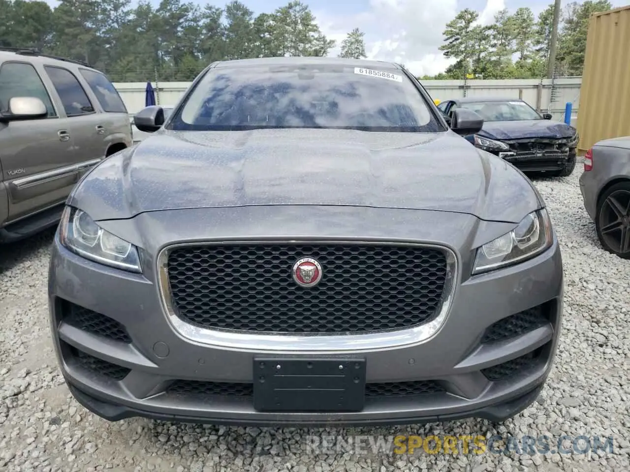 5 fotografías del automóvil dañado SADCJ2FX2LA622614 JAGUAR F-PACE 2020