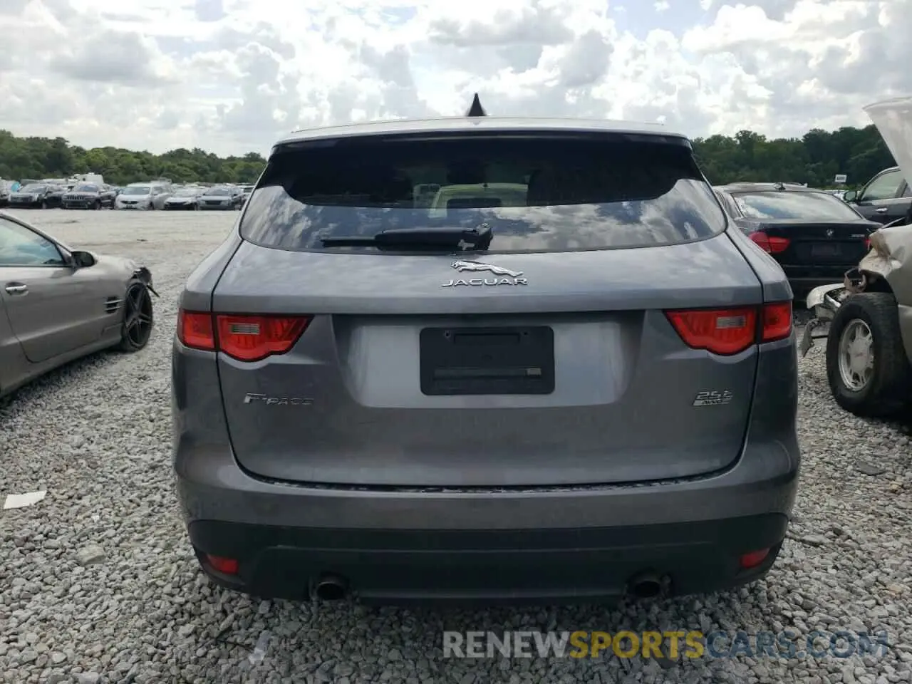 6 fotografías del automóvil dañado SADCJ2FX2LA622614 JAGUAR F-PACE 2020