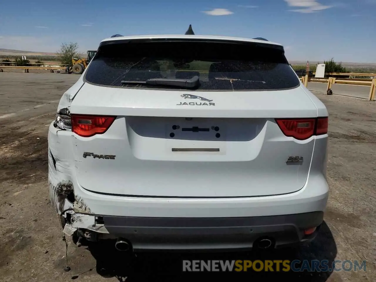 6 fotografías del automóvil dañado SADCJ2FX2LA639994 JAGUAR F-PACE 2020