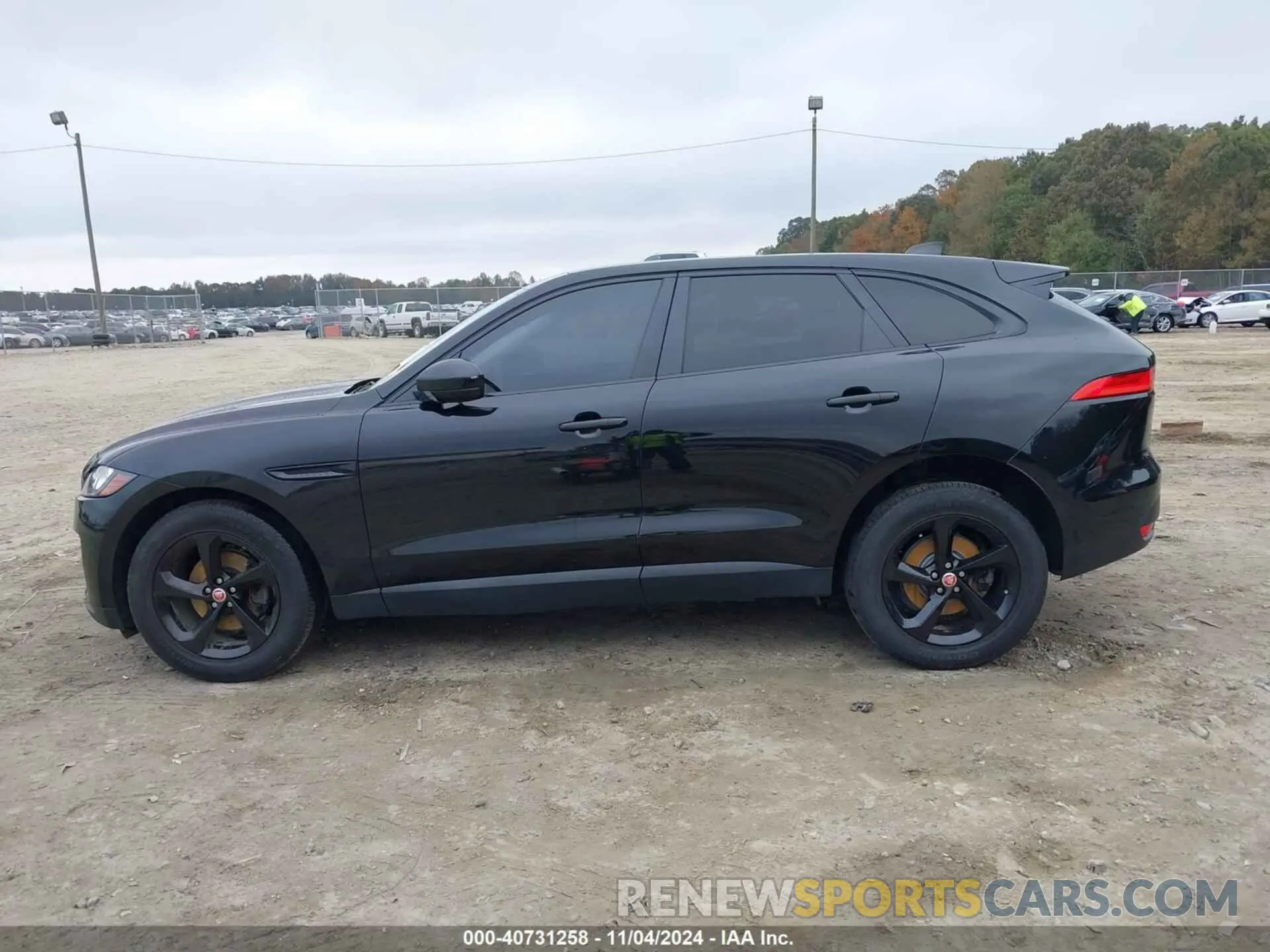 14 fotografías del automóvil dañado SADCJ2FX3LA621472 JAGUAR F-PACE 2020