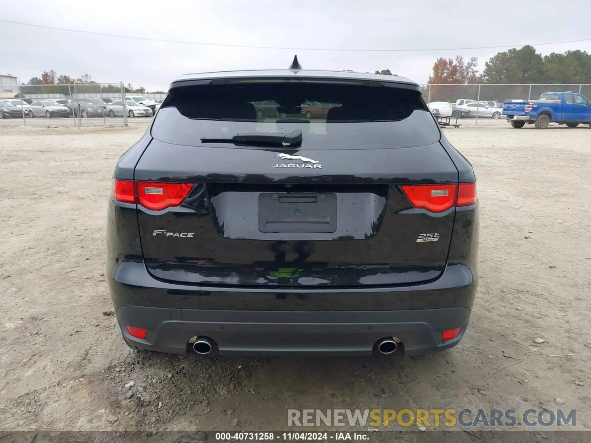 16 fotografías del automóvil dañado SADCJ2FX3LA621472 JAGUAR F-PACE 2020