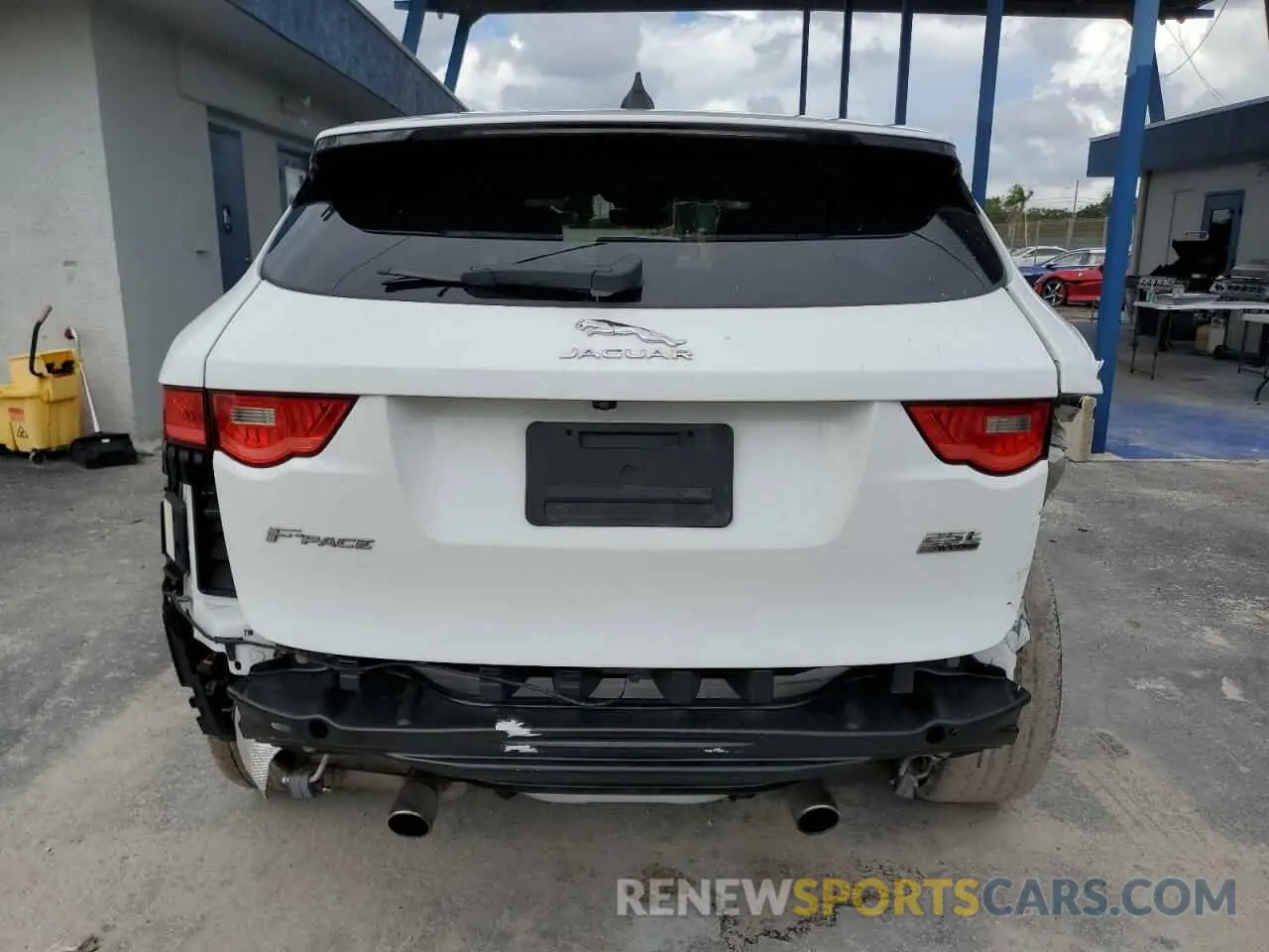 6 fotografías del automóvil dañado SADCJ2FX3LA626428 JAGUAR F-PACE 2020