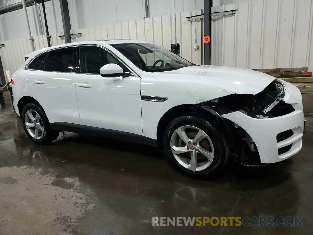 4 fotografías del automóvil dañado SADCJ2FX4LA624252 JAGUAR F-PACE 2020