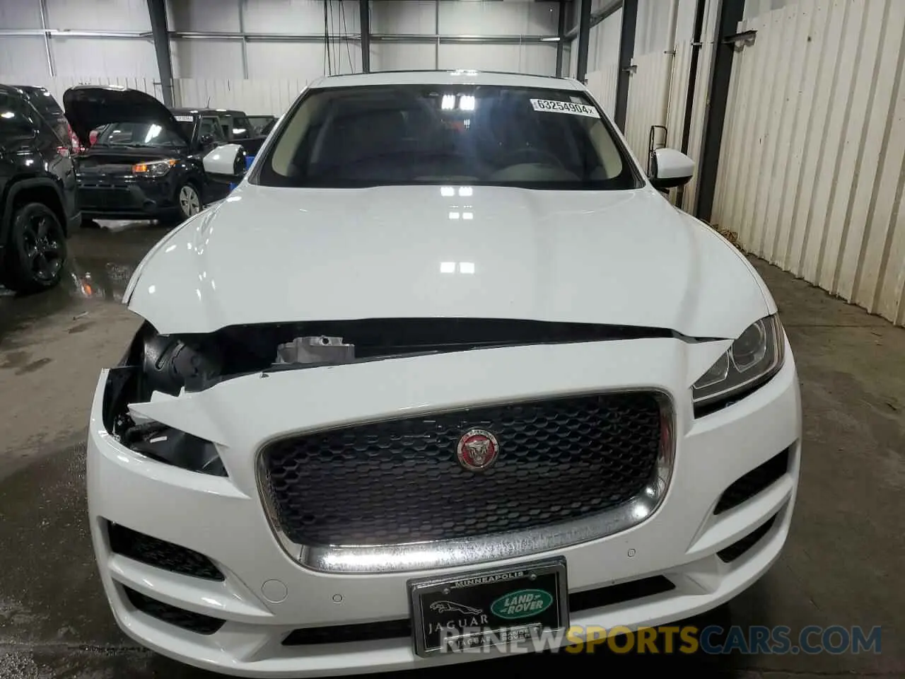 5 fotografías del automóvil dañado SADCJ2FX4LA624252 JAGUAR F-PACE 2020