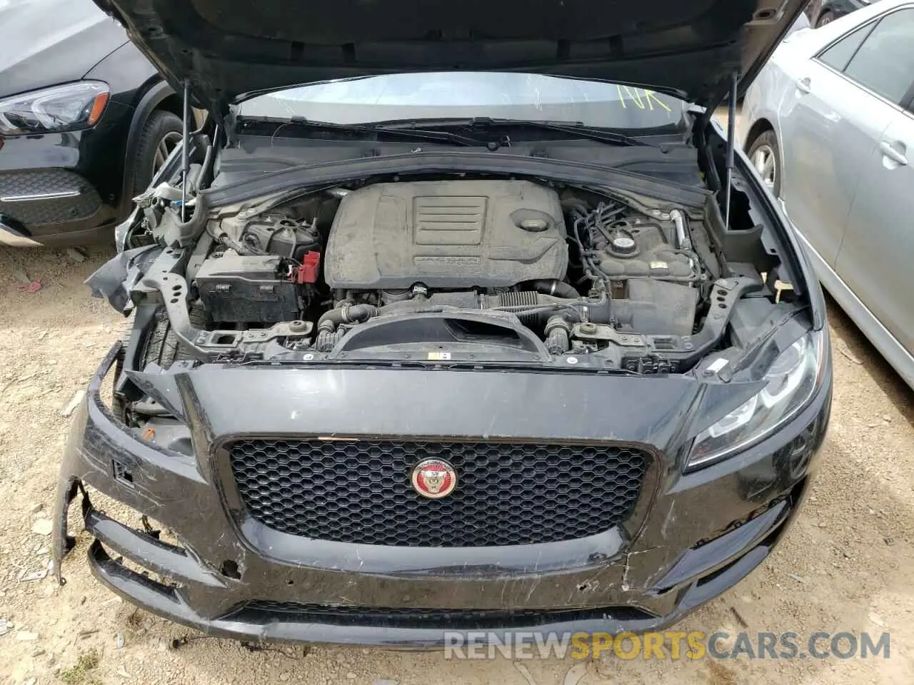 7 fotografías del automóvil dañado SADCJ2FX4LA633002 JAGUAR F-PACE 2020