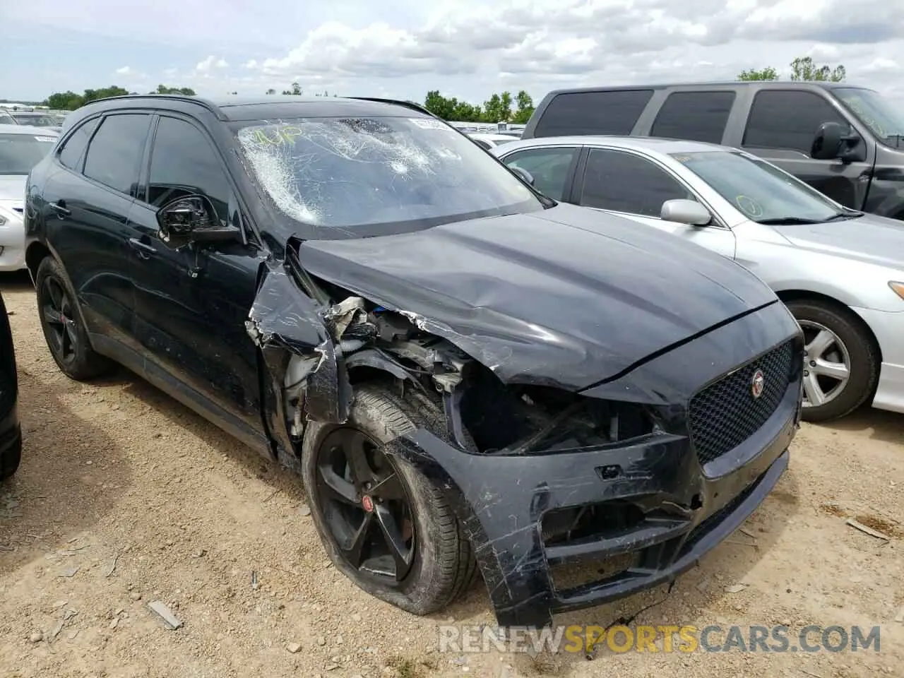 9 fotografías del automóvil dañado SADCJ2FX4LA633002 JAGUAR F-PACE 2020