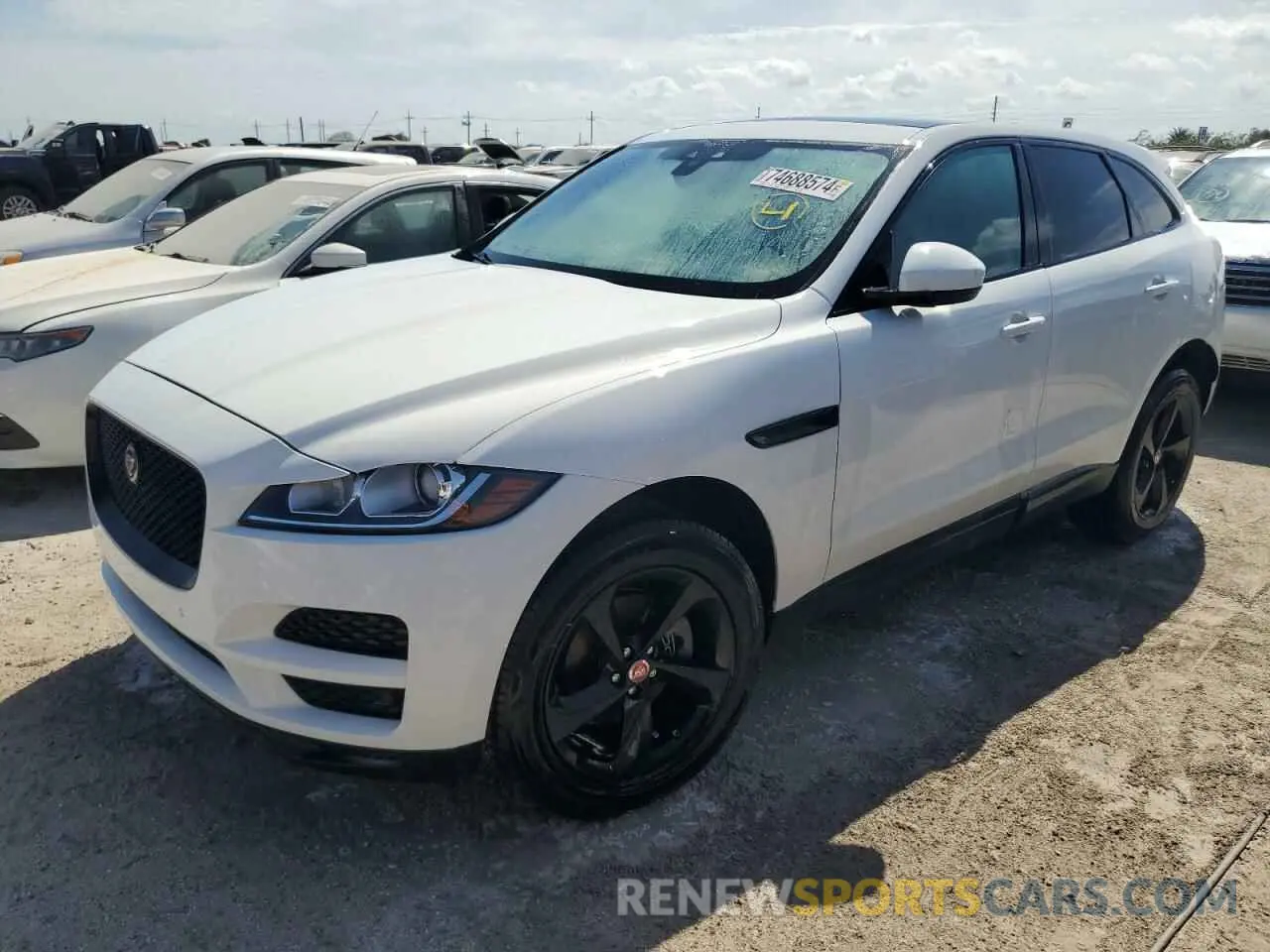 1 fotografías del automóvil dañado SADCJ2FX5LA645742 JAGUAR F-PACE 2020