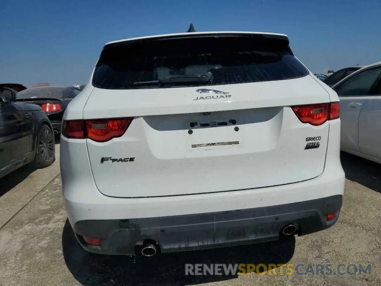 6 fotografías del automóvil dañado SADCJ2FX5LA645742 JAGUAR F-PACE 2020
