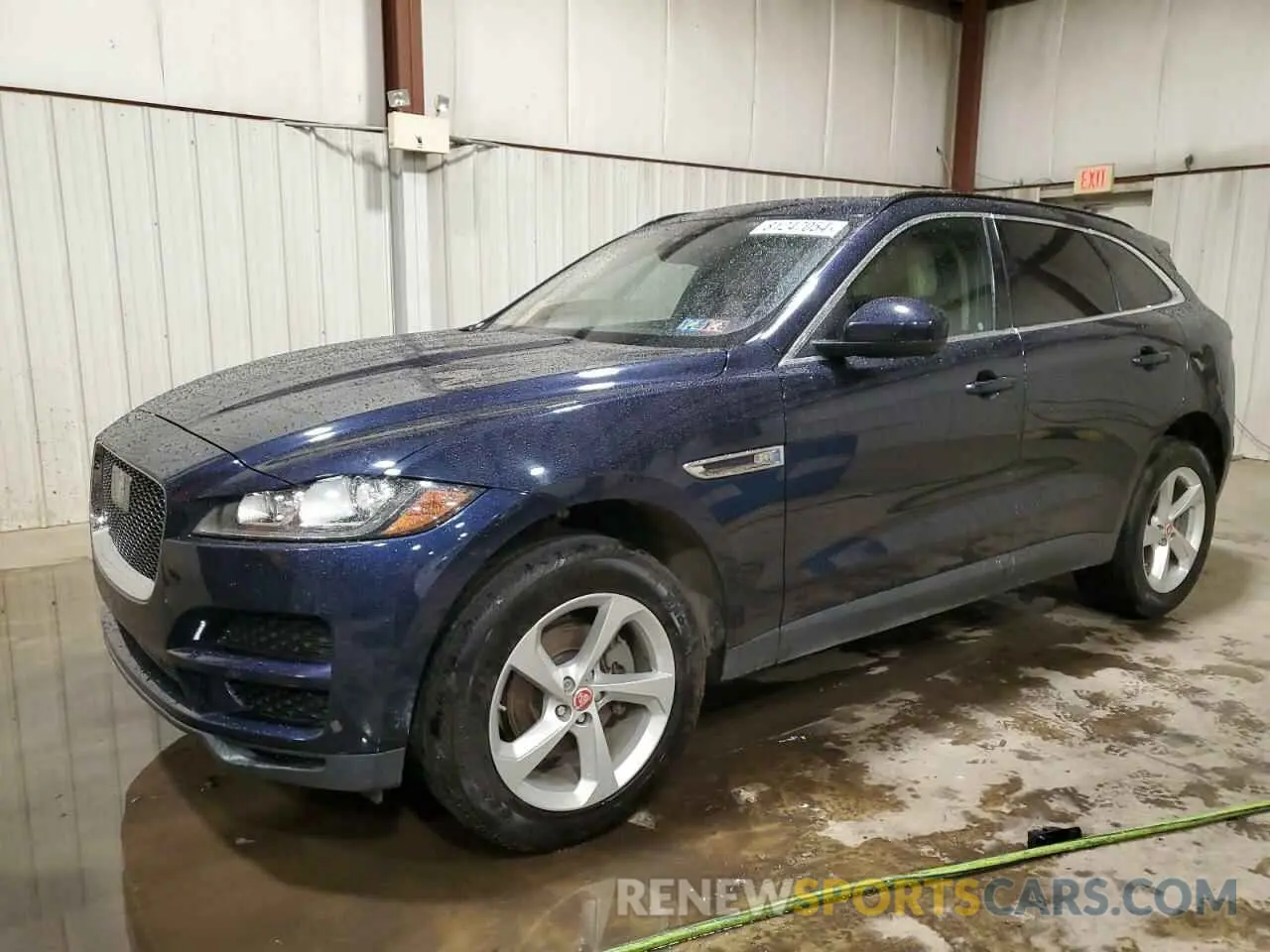 1 fotografías del automóvil dañado SADCJ2FX7LA629848 JAGUAR F-PACE 2020