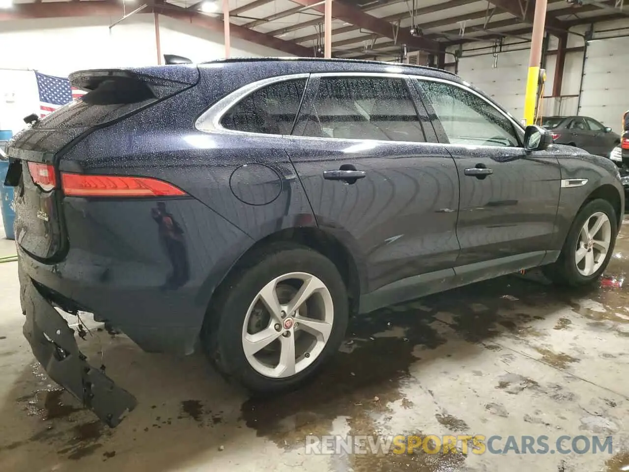 3 fotografías del automóvil dañado SADCJ2FX7LA629848 JAGUAR F-PACE 2020