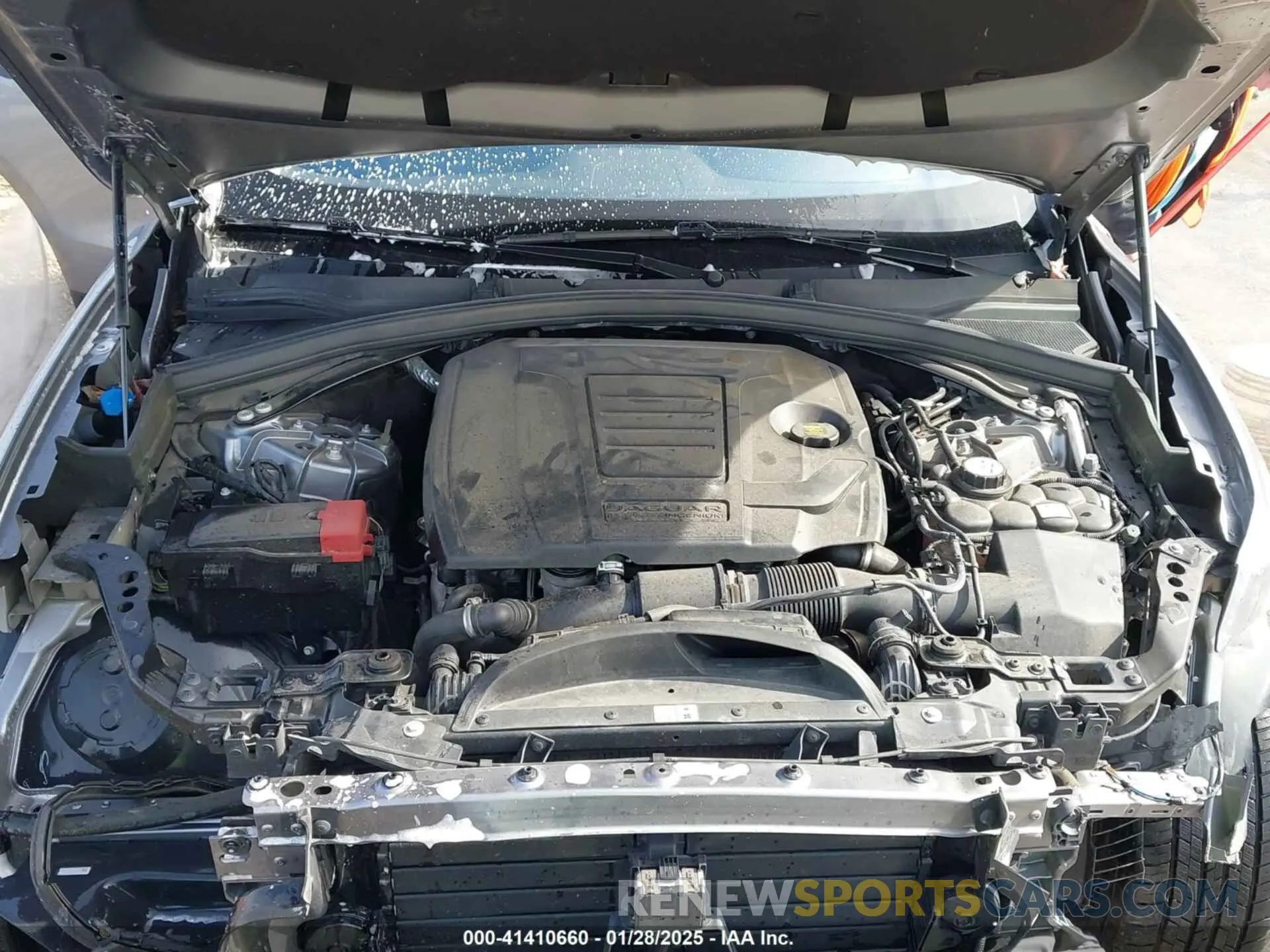 10 fotografías del automóvil dañado SADCJ2FX7LA630157 JAGUAR F-PACE 2020