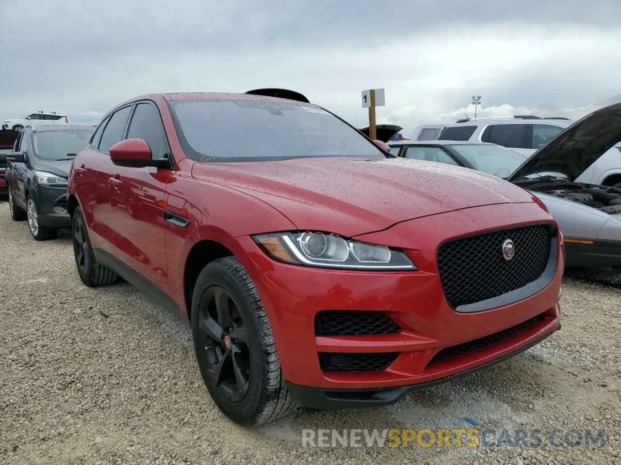 1 fotografías del automóvil dañado SADCJ2FX8LA627011 JAGUAR F-PACE 2020