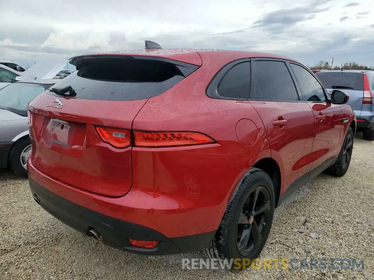 4 fotografías del automóvil dañado SADCJ2FX8LA627011 JAGUAR F-PACE 2020