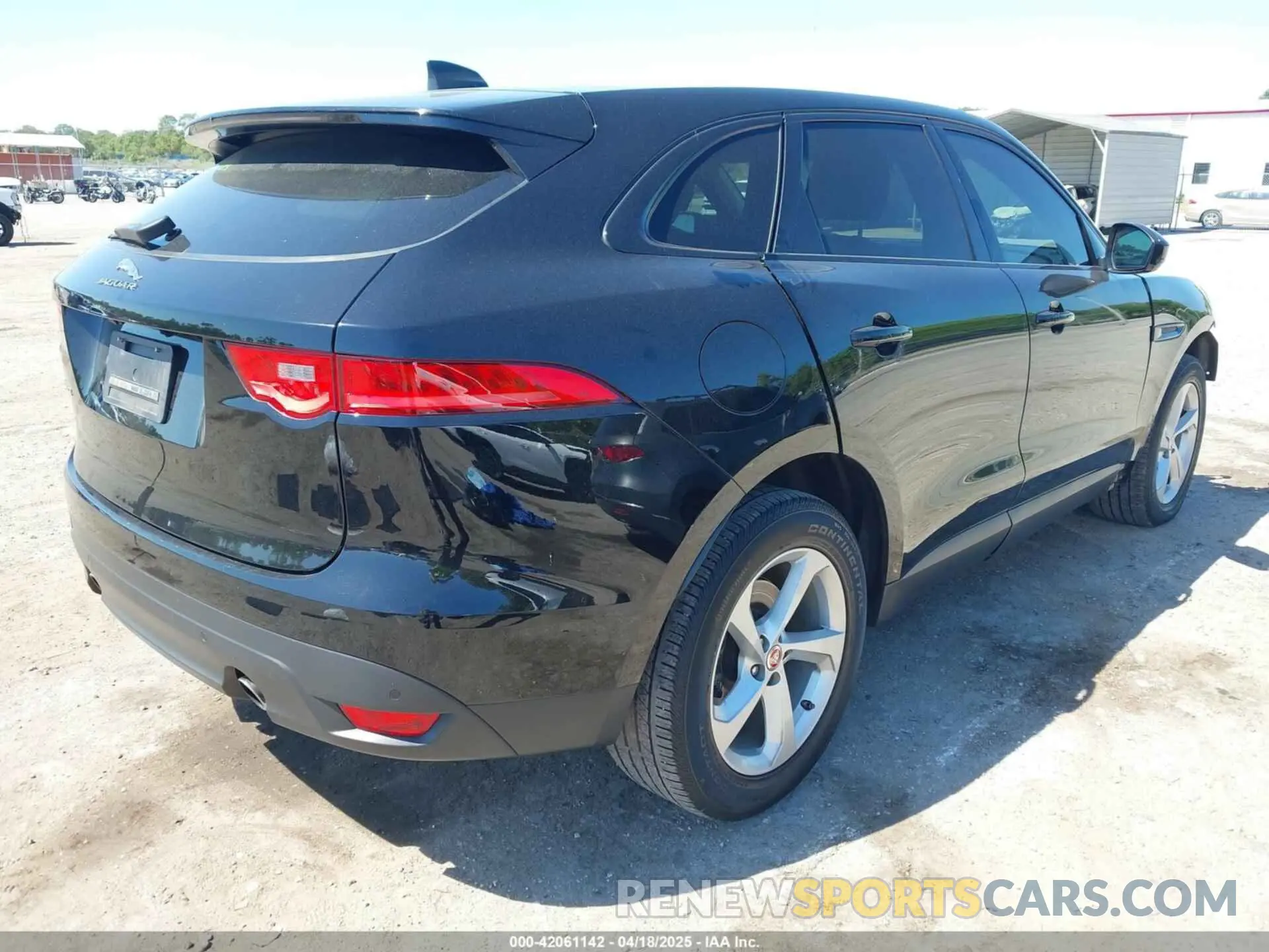 4 fotografías del automóvil dañado SADCJ2FX8LA632287 JAGUAR F-PACE 2020