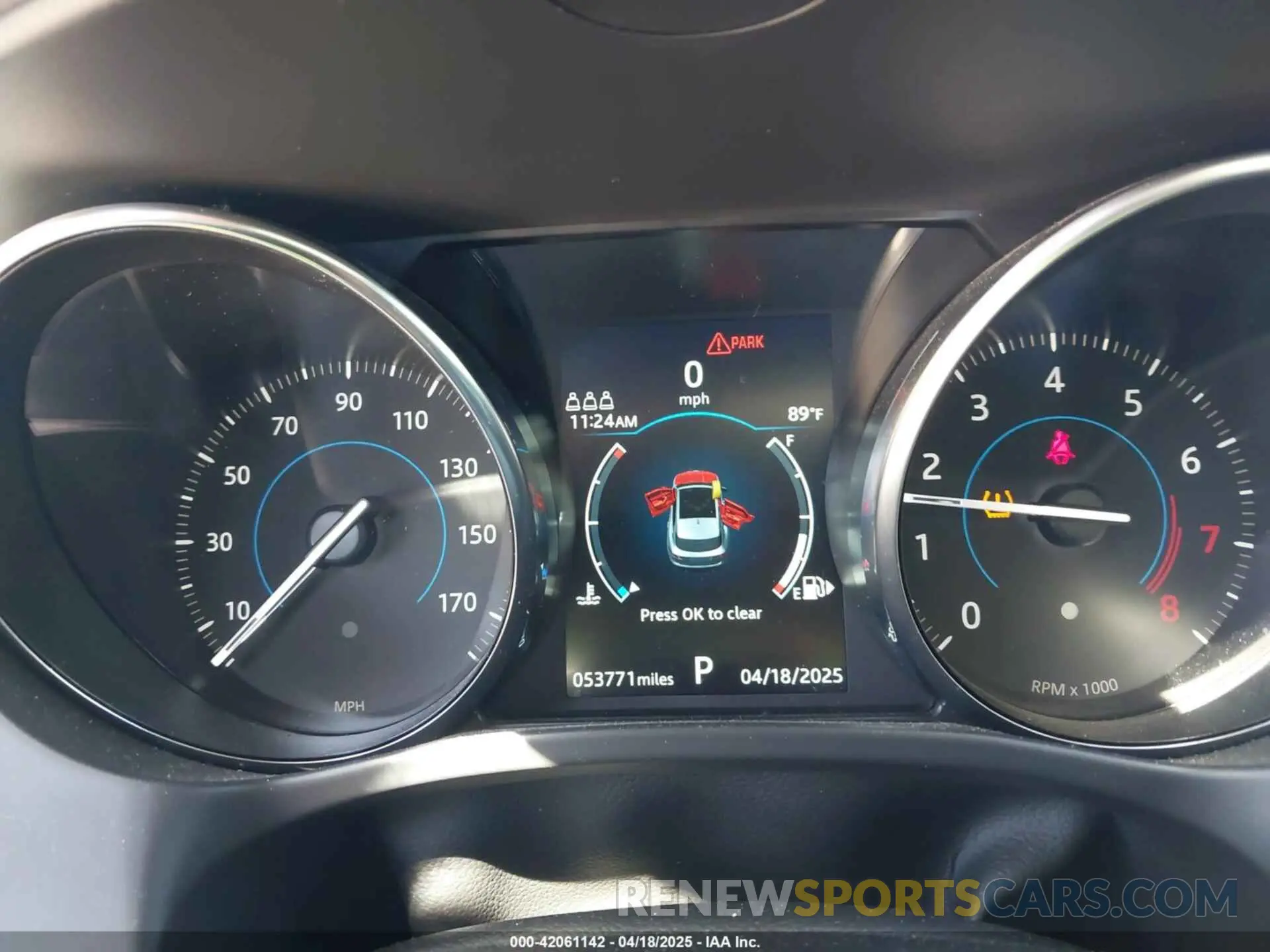 7 fotografías del automóvil dañado SADCJ2FX8LA632287 JAGUAR F-PACE 2020
