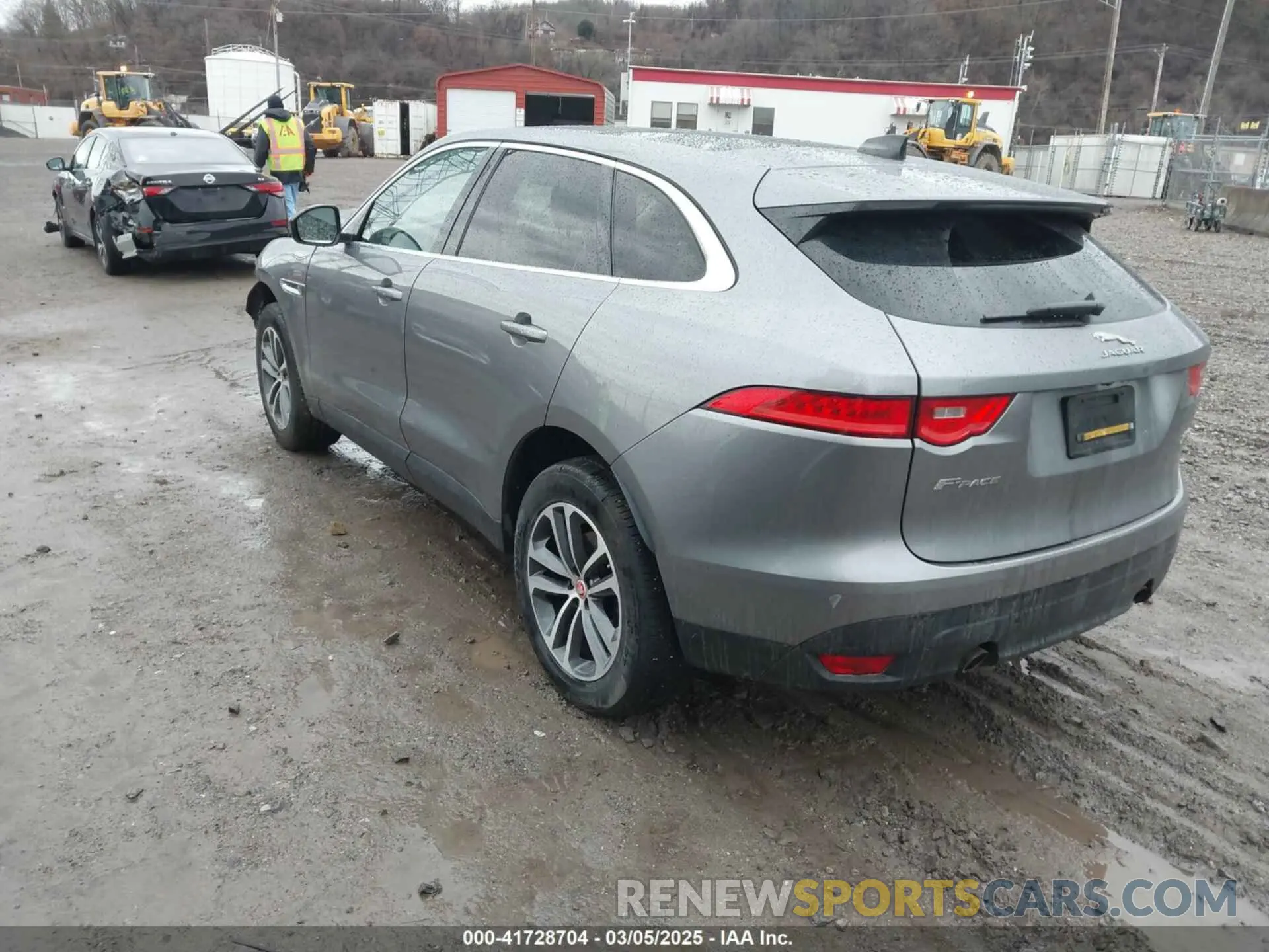 3 fotografías del automóvil dañado SADCJ2FX9LA643542 JAGUAR F-PACE 2020