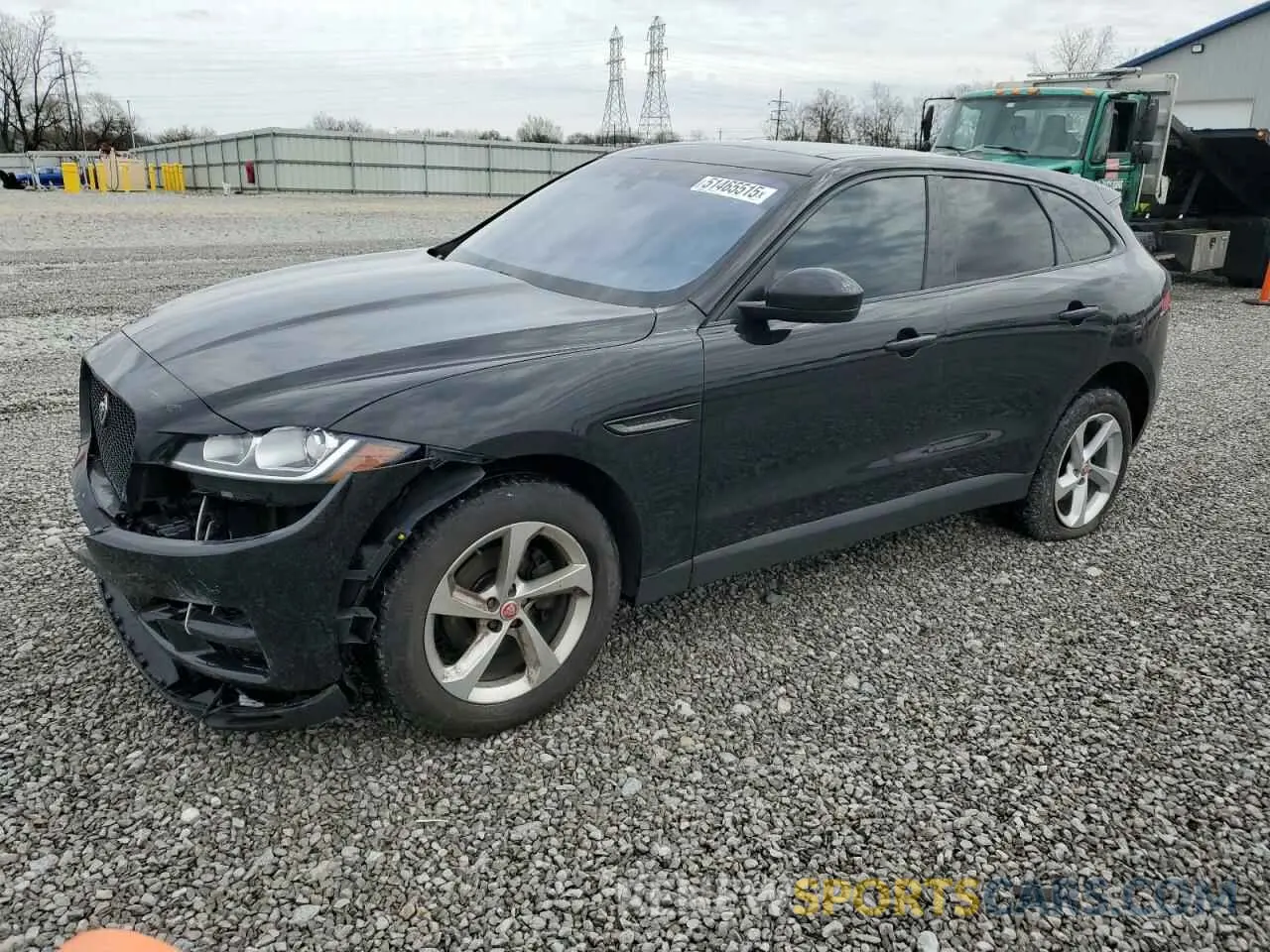 1 fotografías del automóvil dañado SADCJ2FX9LA645355 JAGUAR F-PACE 2020
