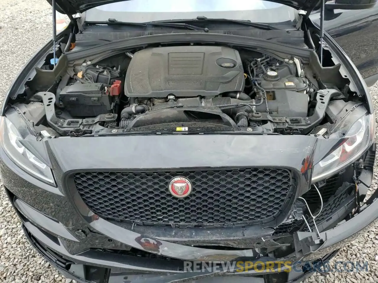 12 fotografías del automóvil dañado SADCJ2FX9LA645355 JAGUAR F-PACE 2020