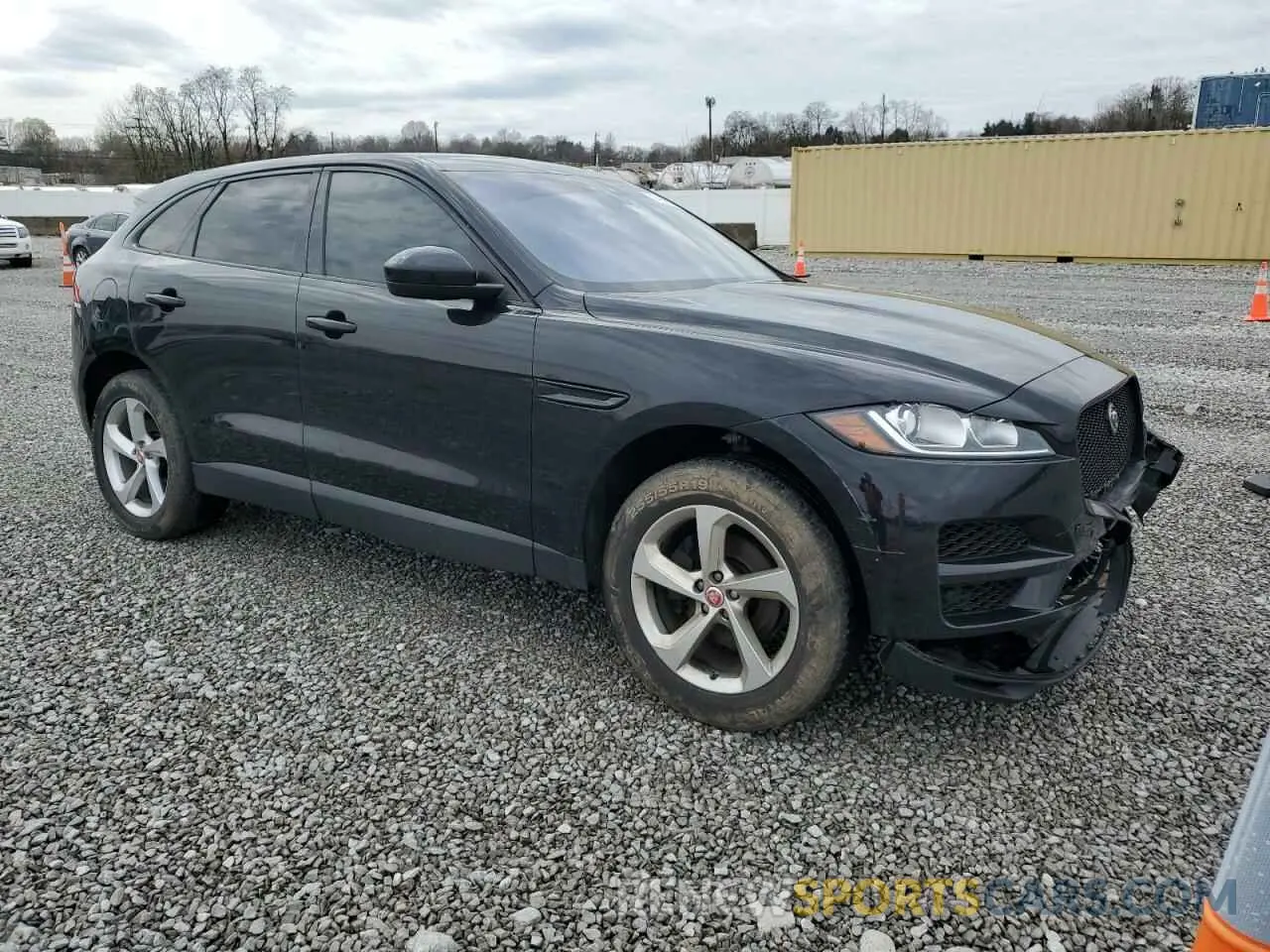4 fotografías del automóvil dañado SADCJ2FX9LA645355 JAGUAR F-PACE 2020