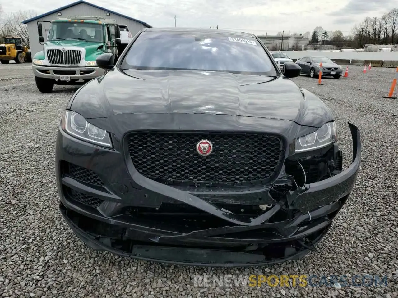 5 fotografías del automóvil dañado SADCJ2FX9LA645355 JAGUAR F-PACE 2020