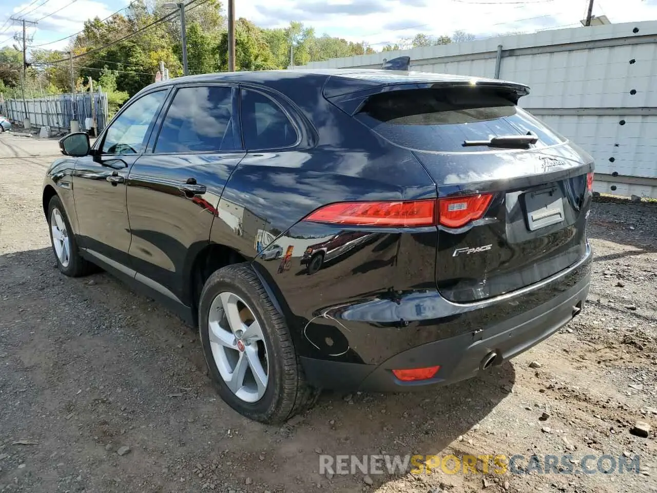 3 fotografías del automóvil dañado SADCJ2FX9LA645646 JAGUAR F-PACE 2020