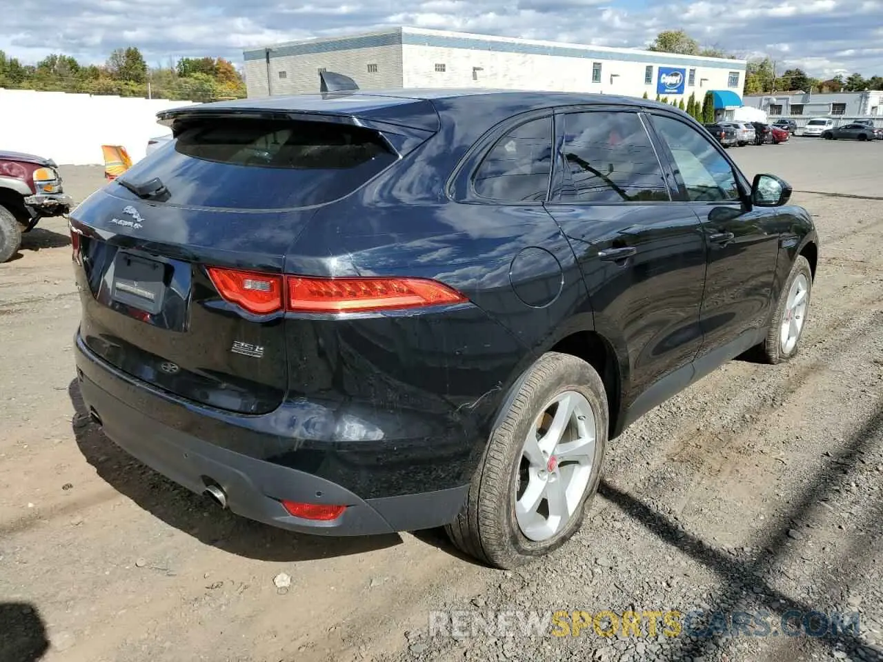 4 fotografías del automóvil dañado SADCJ2FX9LA645646 JAGUAR F-PACE 2020