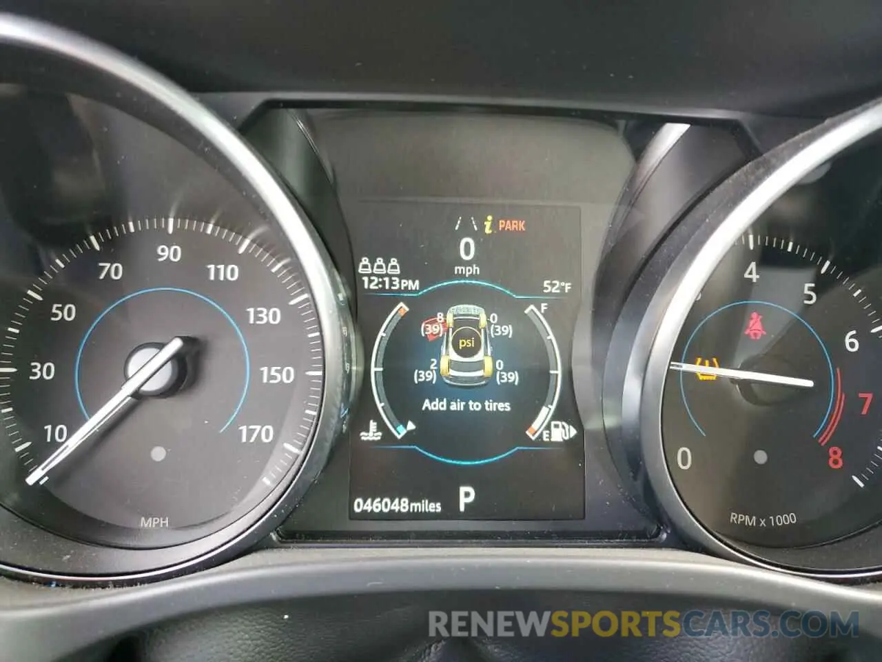 8 fotografías del automóvil dañado SADCJ2FX9LA645646 JAGUAR F-PACE 2020