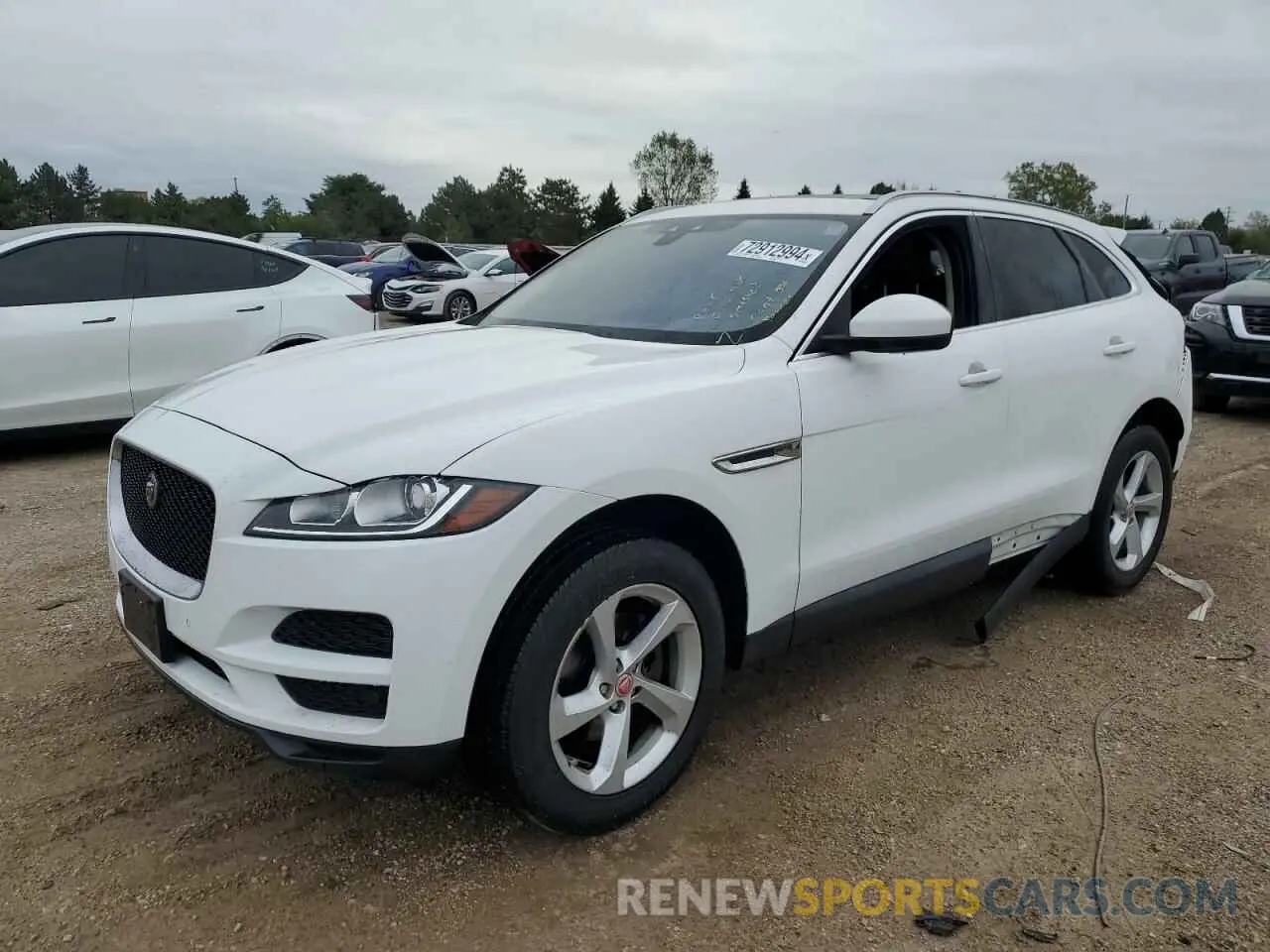 1 fotografías del automóvil dañado SADCJ2FXXLA635899 JAGUAR F-PACE 2020