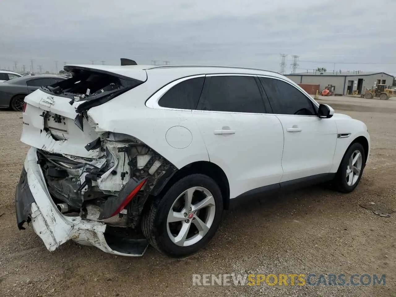 3 fotografías del automóvil dañado SADCJ2FXXLA635899 JAGUAR F-PACE 2020