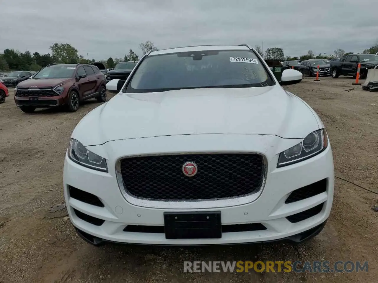 5 fotografías del automóvil dañado SADCJ2FXXLA635899 JAGUAR F-PACE 2020
