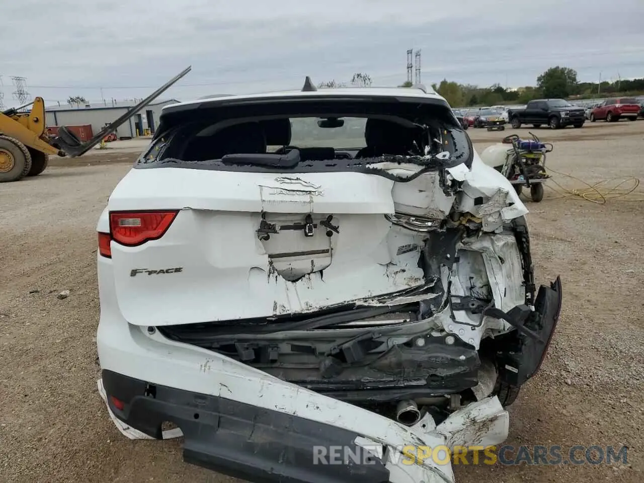 6 fotografías del automóvil dañado SADCJ2FXXLA635899 JAGUAR F-PACE 2020