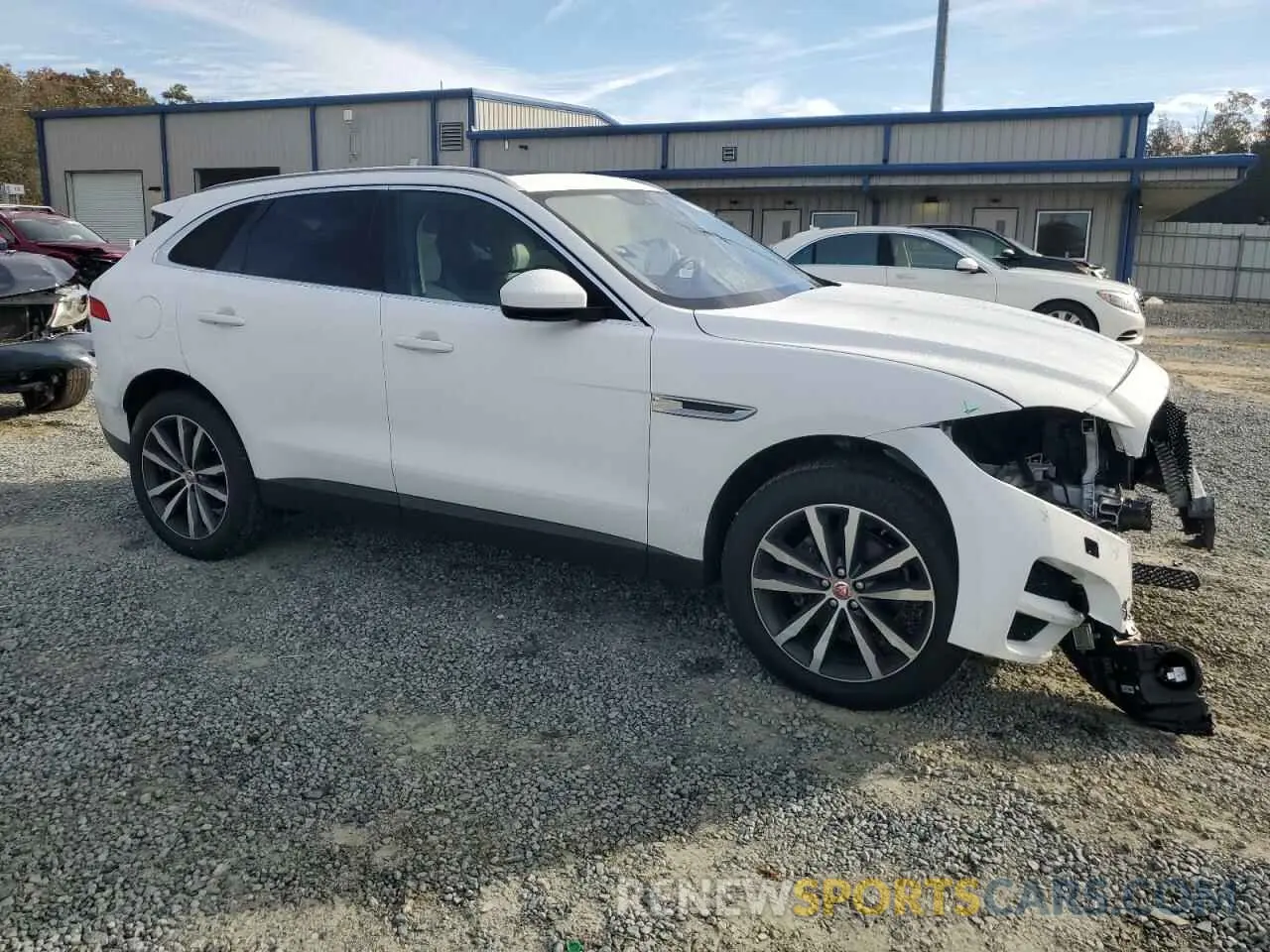 4 fotografías del automóvil dañado SADCK2FX1LA652961 JAGUAR F-PACE 2020