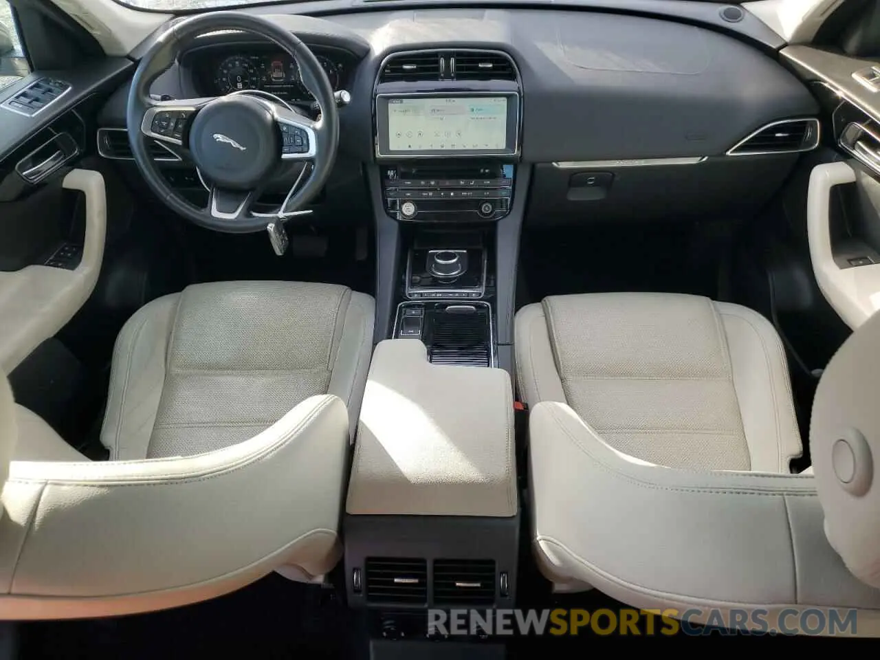 8 fotografías del automóvil dañado SADCK2FX1LA652961 JAGUAR F-PACE 2020
