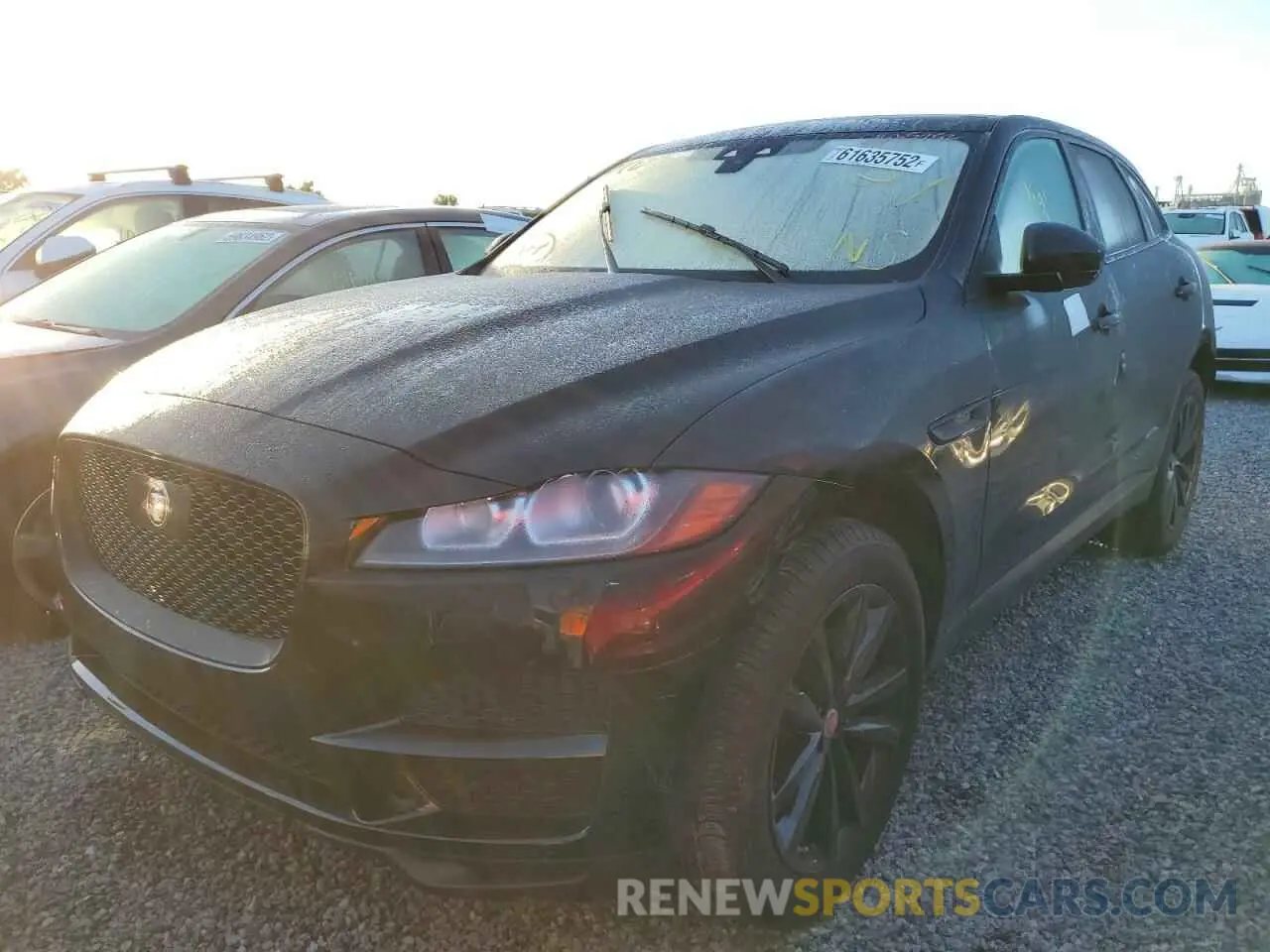 2 fotografías del automóvil dañado SADCK2FX3LA656896 JAGUAR F-PACE 2020