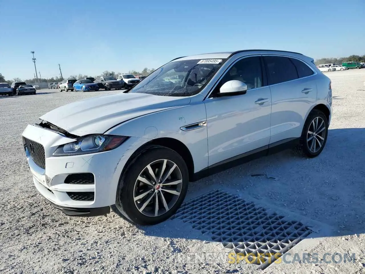1 fotografías del automóvil dañado SADCK2FX7LA617986 JAGUAR F-PACE 2020