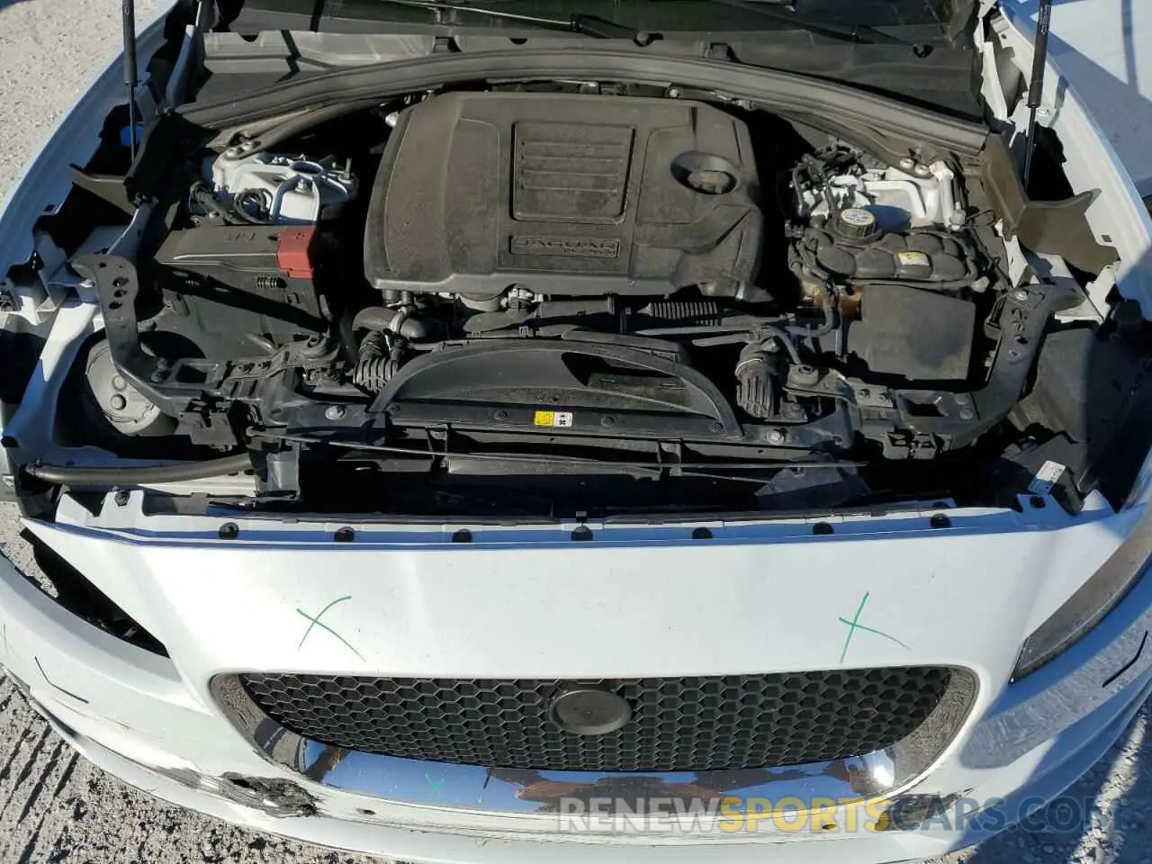 12 fotografías del automóvil dañado SADCK2FX7LA617986 JAGUAR F-PACE 2020